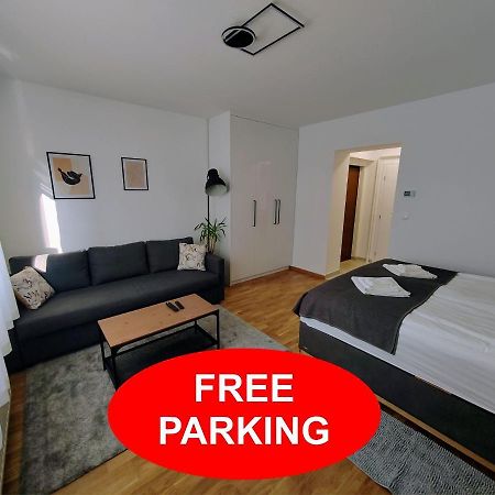 S15 Studio Apartment Free Parking Zagreb Buitenkant foto